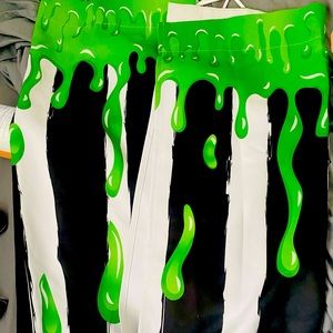 BEETLEJUICE CURTAINS 55”x72” bought for $60 selling for $30 BRAND NEW